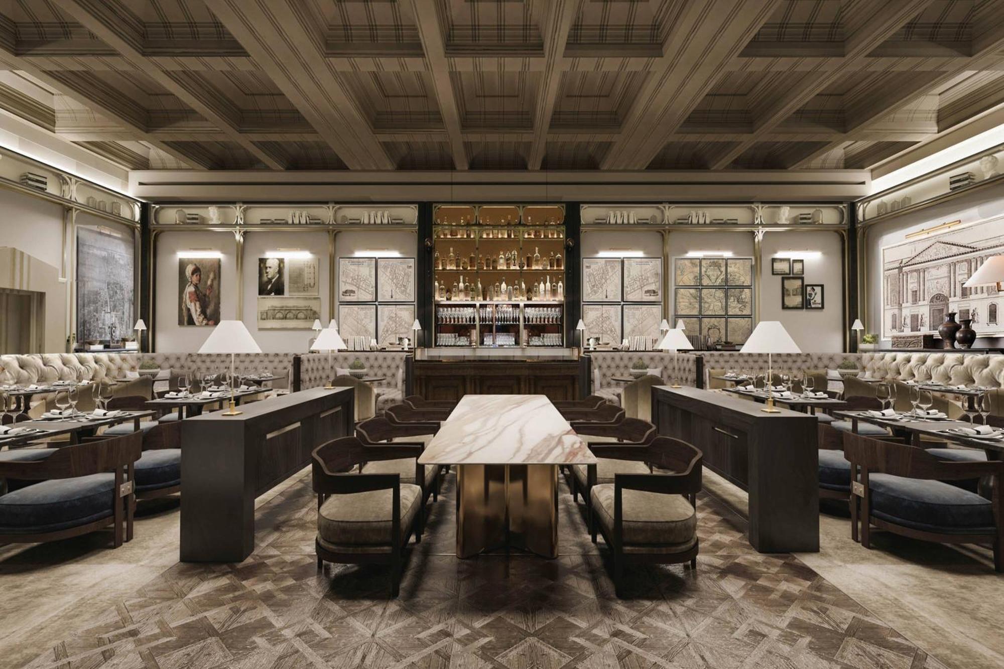 The Marmorosch Bucharest, Autograph Collection Hotel Ngoại thất bức ảnh The interior of the restaurant