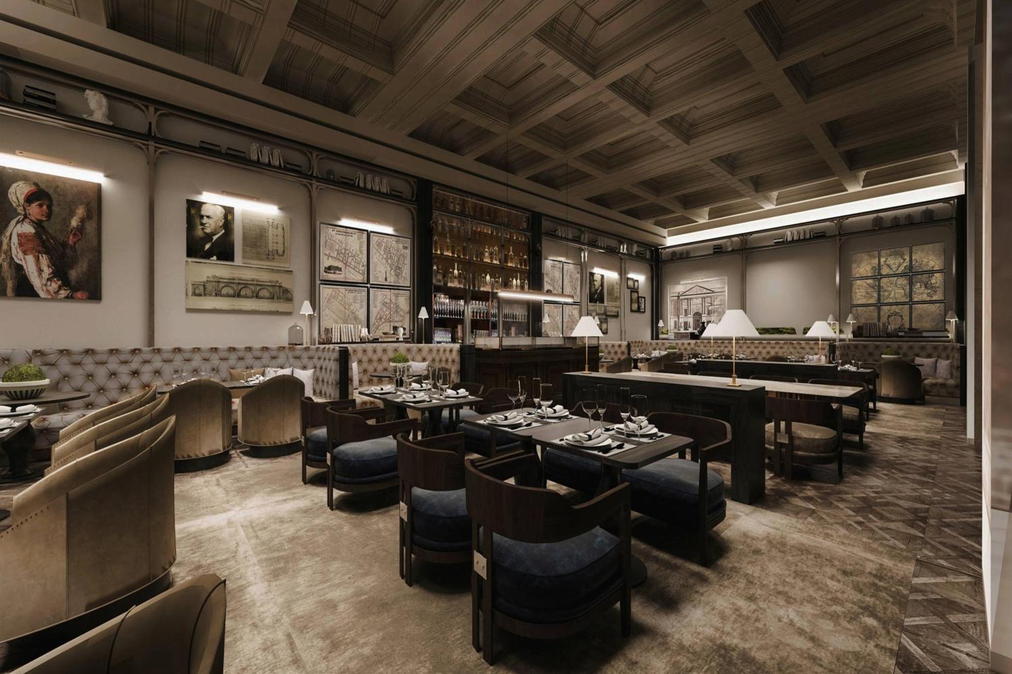 The Marmorosch Bucharest, Autograph Collection Hotel Ngoại thất bức ảnh The interior of the restaurant