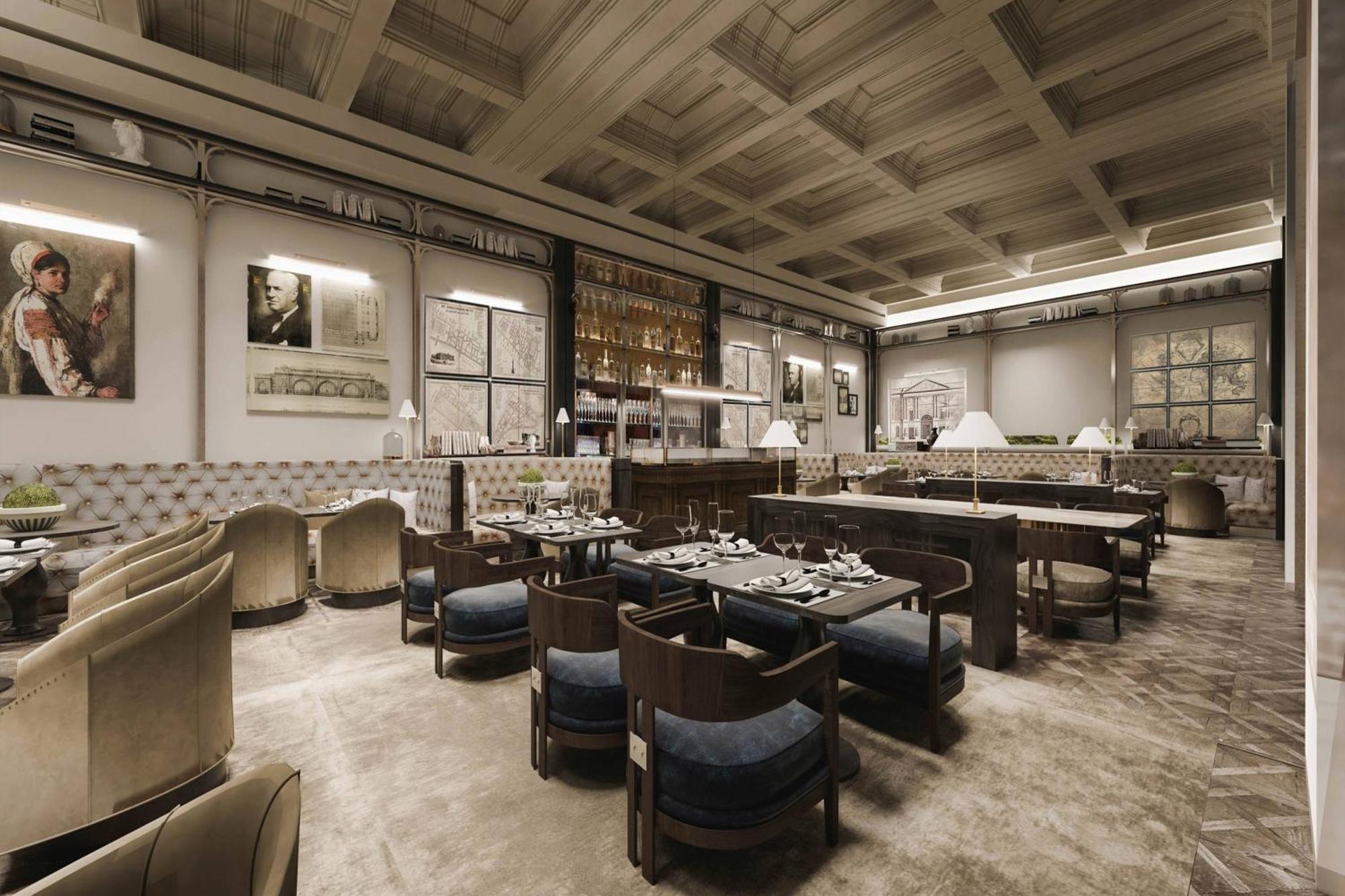 The Marmorosch Bucharest, Autograph Collection Hotel Ngoại thất bức ảnh The interior of the restaurant