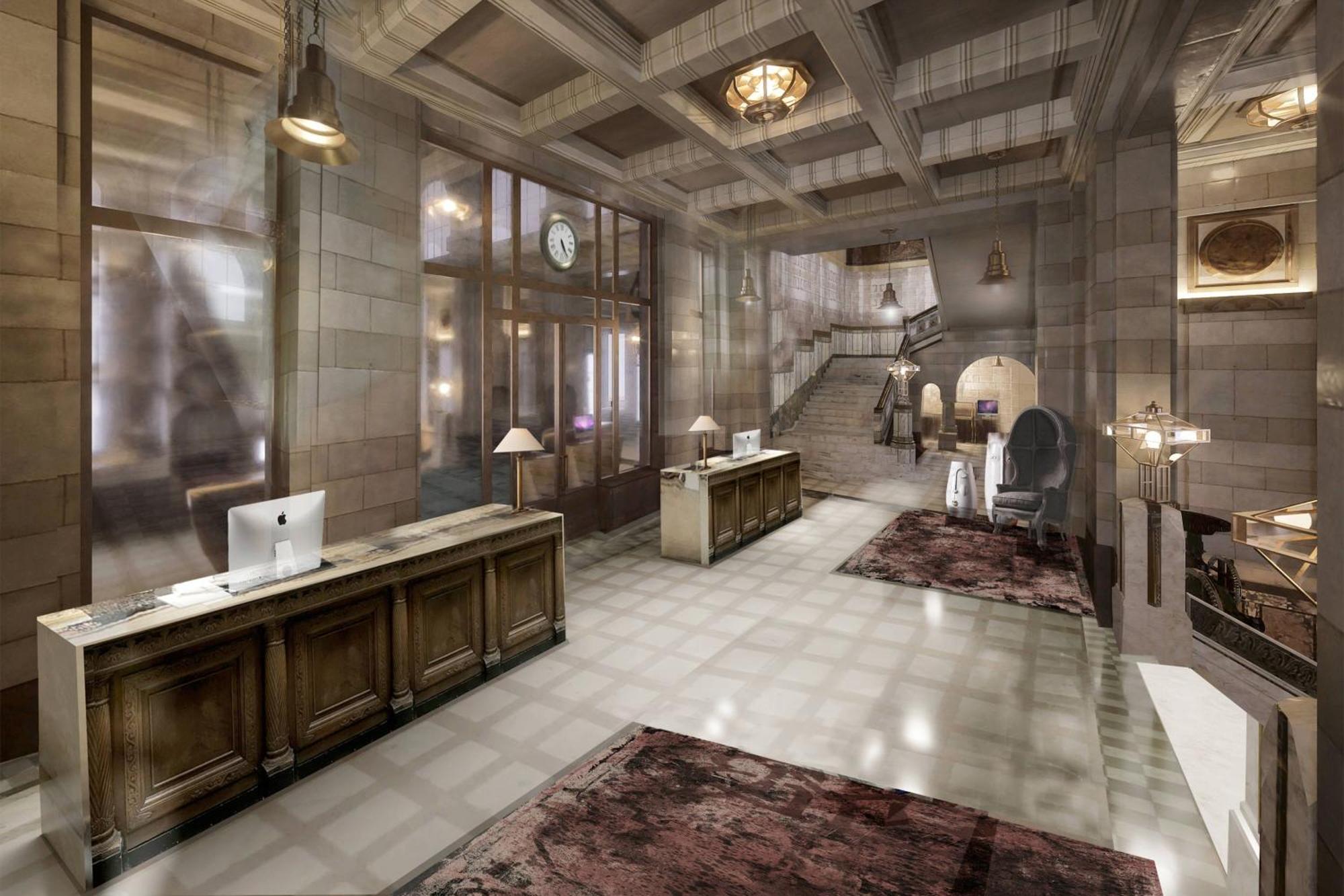 The Marmorosch Bucharest, Autograph Collection Hotel Ngoại thất bức ảnh The lobby of the hotel