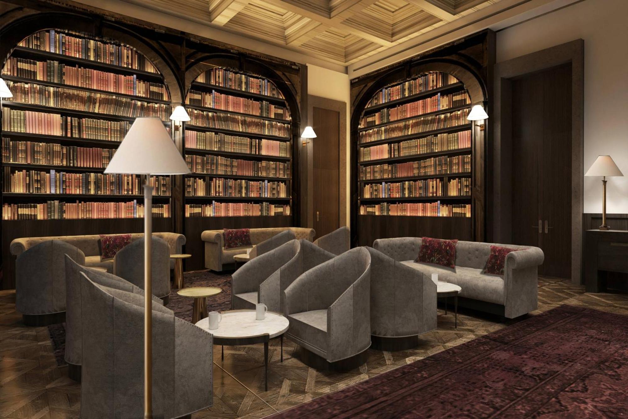 The Marmorosch Bucharest, Autograph Collection Hotel Ngoại thất bức ảnh Library