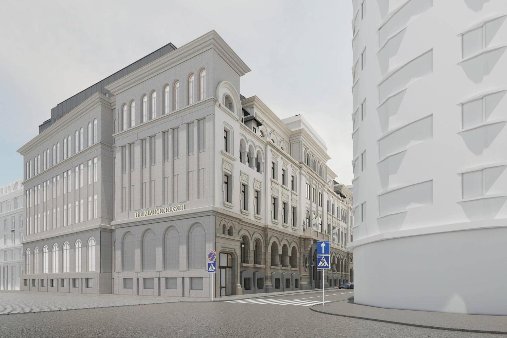 The Marmorosch Bucharest, Autograph Collection Hotel Ngoại thất bức ảnh The proposed hotel
