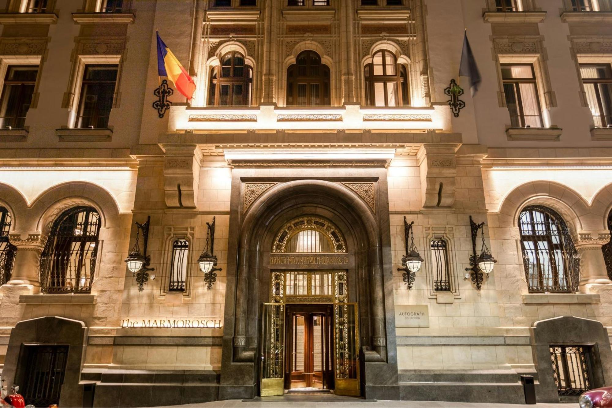 The Marmorosch Bucharest, Autograph Collection Hotel Ngoại thất bức ảnh The main entrance of the hotel