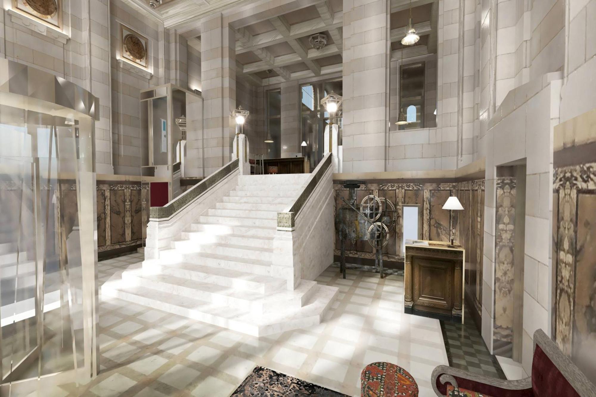The Marmorosch Bucharest, Autograph Collection Hotel Ngoại thất bức ảnh The lobby of the hotel