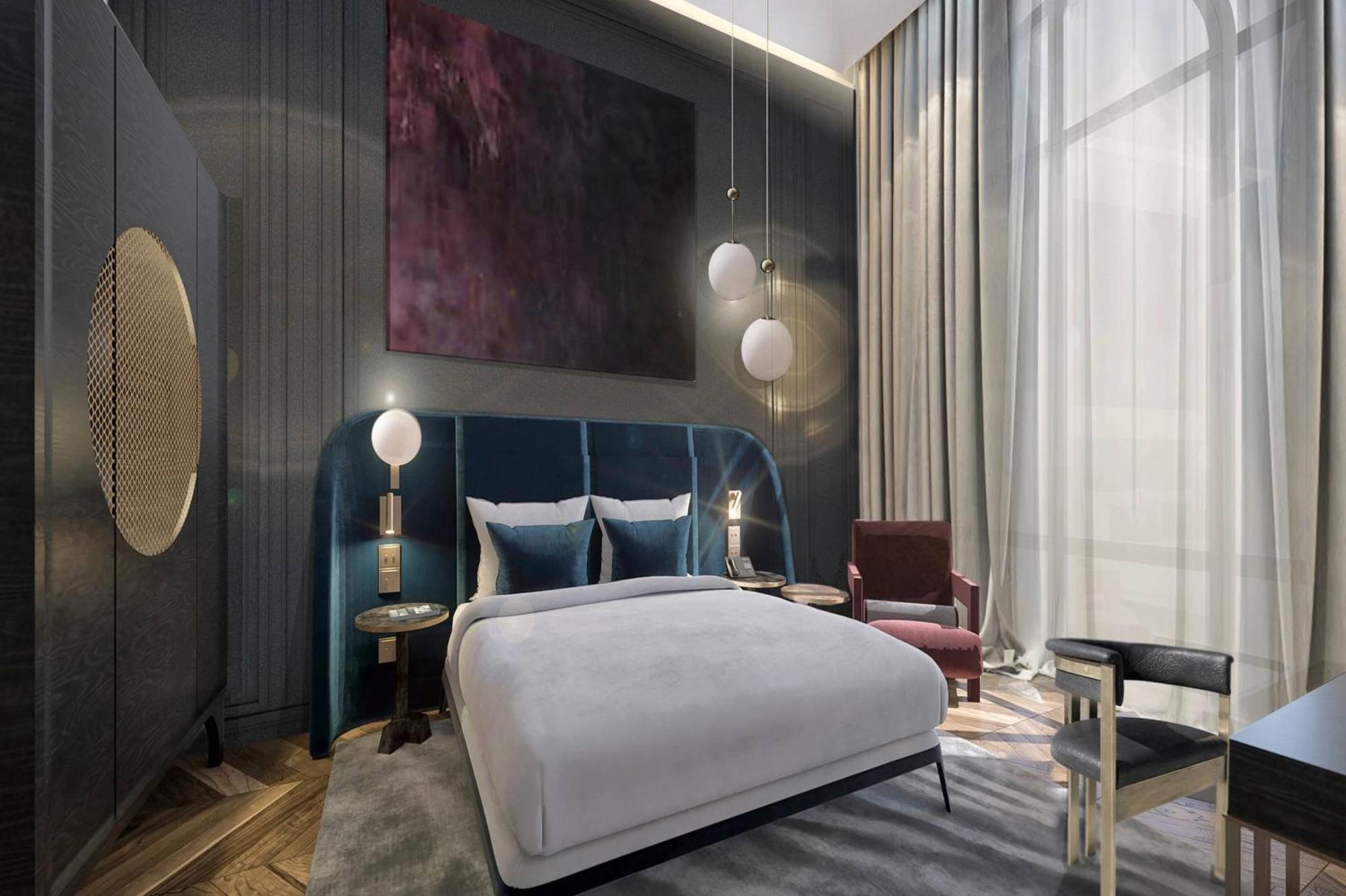 The Marmorosch Bucharest, Autograph Collection Hotel Ngoại thất bức ảnh A bedroom at the hotel