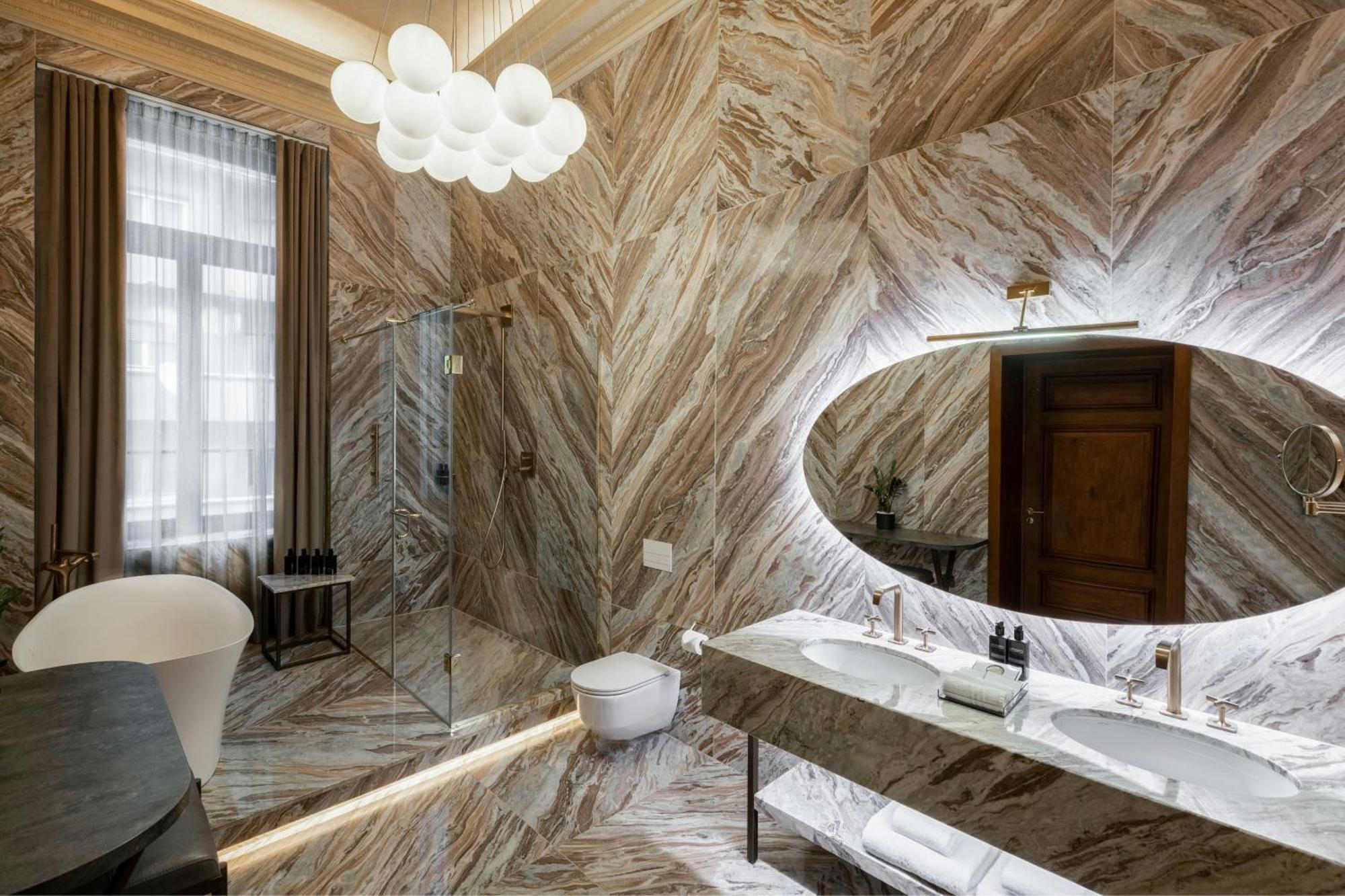 The Marmorosch Bucharest, Autograph Collection Hotel Ngoại thất bức ảnh Bathroom